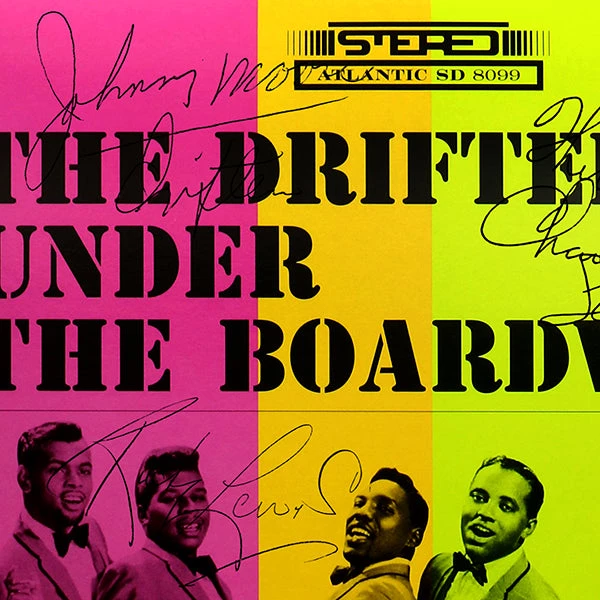 RARE-T The Drifters - Under The Boardwalk Platinum LP Limited Signature Edition Studio Licensed Custom Frame 4 RARE-T The Drifters - Under The Boardwalk Platinum LP Limited Signature Edition Studio Licensed Custom Frame