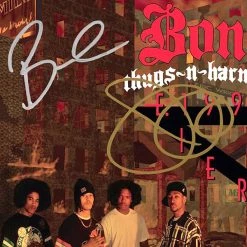 RARE-T Bone Thugs-N-Harmony - E.1999 Eternal Platinum LP Limited Signature Edition Studio Licensed Custom Frame 15 RARE-T Bone Thugs-N-Harmony - E.1999 Eternal Platinum LP Limited Signature Edition Studio Licensed Custom Frame