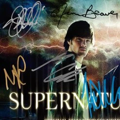 RARE-T Supernatural Soundtrack Platinum LP Limited Signature Edition Studio Licensed Custom Frame Limited Edition Frames