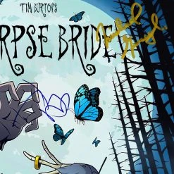 RARE-T Tim Burton's Corpse Bride Script Limited Signature Edition Studio Licensed Custom Frame