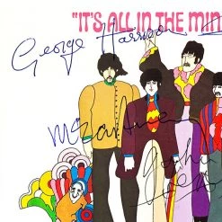 RARE-T The Beatles Yellow Submarine Photo & VHS Limited Signature Edition Studio Licensed Custom Frame