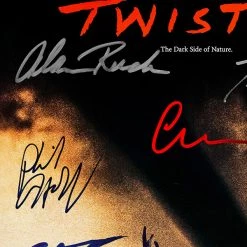 RARE-T NEW Twister Mini Poster Limited Signature Edition Studio Licensed Custom Frame