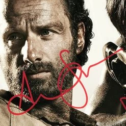 RARE-T Limited Edition Frames The Walking Dead Rick & Daryl Photo Limited Signature Edition Studio Licensed Custom Frame