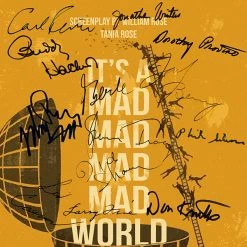 RARE-T It’s A Mad, Mad, Mad Mad World Transcript Limited Signature Edition Studio Licensed Custom Frame Limited Edition Frames