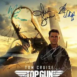 RARE-T Top Gun Maverick Mini Poster Limited Signature Edition Studio Licensed Custom Frame