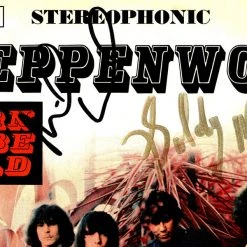 RARE-T Steppenwolf - Self-Titled Gold LP Limited Signature Edition Studio Licensed Custom Frame