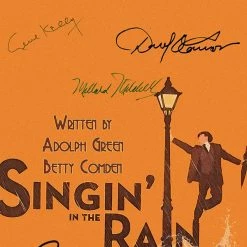 RARE-T Singin’ In The Rain Script Limited Signature Edition Studio Licensed Custom Frame Limited Edition Frames 15 RARE-T Singin’ In The Rain Script Limited Signature Edition Studio Licensed Custom Frame Limited Edition Frames