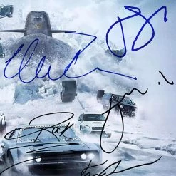 RARE-T The Fate Of The Furious - The Album Platinum LP Limited Signature Edition Studio Licensed Custom Frame Limited Edition Frames