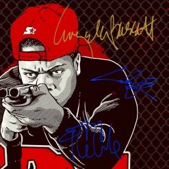 RARE-T Boyz N The Hood Transcript Limited Signature Edition Studio Licensed Custom Frame