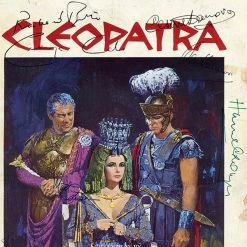 RARE-T Cleopatra 1963 Transcript Limited Signature Edition Studio Licensed Custom Frame 16 RARE-T Cleopatra 1963 Transcript Limited Signature Edition Studio Licensed Custom Frame