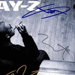 RARE-T Limited Edition Frames Jay-Z The Blueprint Platinum LP Limited Signature Edition Studio Licensed Black Custom Frame