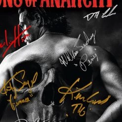 RARE-T Sons Of Anarchy Limited Signature Edition Studio Licensed Movie Mini Poster Custom Frame Limited Edition Frames