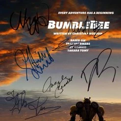 RARE-T Bumblebee Transformers Transcript Limited Signature Edition Studio Licensed Custom Frame