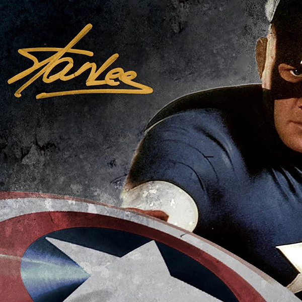 RARE-T Captain America (1990) Photo Limited Signature Edition Studio Licensed Custom Frame Limited Edition Frames 4 RARE-T Captain America (1990) Photo Limited Signature Edition Studio Licensed Custom Frame Limited Edition Frames