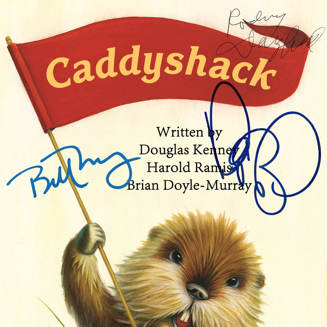 RARE-T Caddyshack Script Limited Signature Edition Studio Licensed Custom Frame 4 RARE-T Caddyshack Script Limited Signature Edition Studio Licensed Custom Frame