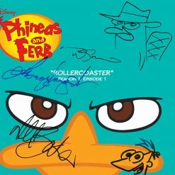 RARE-T Phineas And Ferb Script Limited Signature Edition Studio Licensed Custom Frame Limited Edition Frames 15 RARE-T Phineas And Ferb Script Limited Signature Edition Studio Licensed Custom Frame Limited Edition Frames