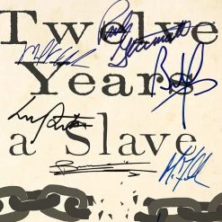 RARE-T 12 Years Of Slave Script Limited Signature Edition Studio Licensed Custom Frame