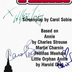 RARE-T Annie Transcript Limited Signature Edition Studio Licensed Custom Frame