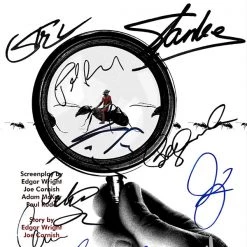 RARE-T Ant-Man Transcript Limited Signature Edition Studio Licensed Custom Frame Limited Edition Frames 15 RARE-T Ant-Man Transcript Limited Signature Edition Studio Licensed Custom Frame Limited Edition Frames