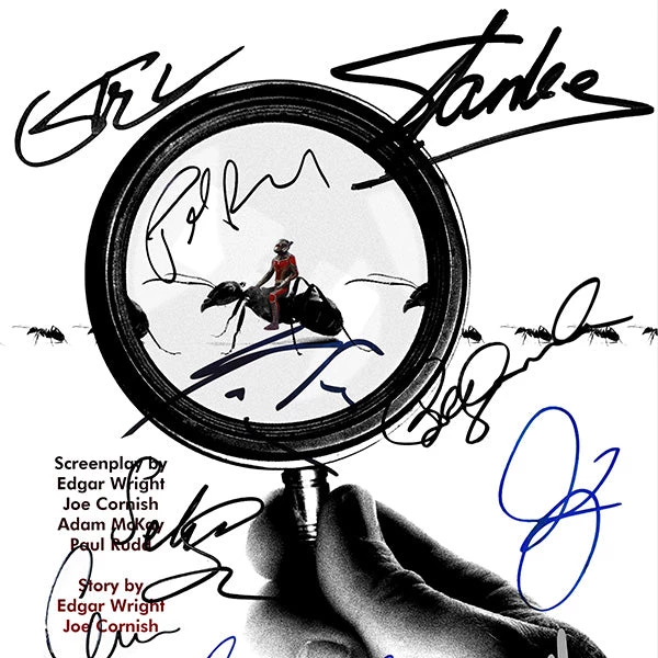 RARE-T Ant-Man Transcript Limited Signature Edition Studio Licensed Custom Frame Limited Edition Frames 5 RARE-T Ant-Man Transcript Limited Signature Edition Studio Licensed Custom Frame Limited Edition Frames