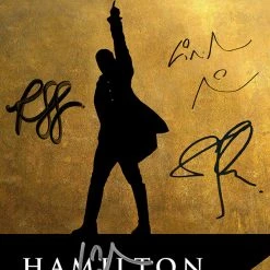 RARE-T Hamilton Script Limited Signature Edition Studio Licensed Custom Frame 16 RARE-T Hamilton Script Limited Signature Edition Studio Licensed Custom Frame