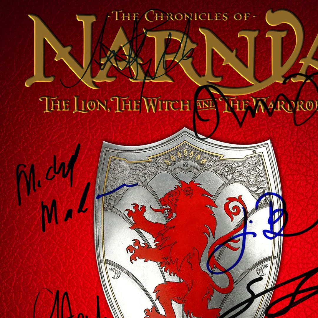 RARE-T Limited Edition Frames The Chronicles Of Narnia Script Limited Signature Edition Studio Licensed Custom Frame 5 RARE-T Limited Edition Frames The Chronicles Of Narnia Script Limited Signature Edition Studio Licensed Custom Frame