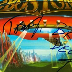 RARE-T Limited Edition Frames Boston - Don't Look Back Platinum LP Limited Signature Edition Studio Licensed Custom Frame