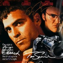 RARE-T From Dusk Till Dawn Mini Poster Limited Signature Edition Studio Licensed Custom Frame