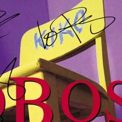 RARE-T Los Lobos - Kiko Platinum LP Limited Signature Edition Studio Licensed Custom Frame Limited Edition Frames