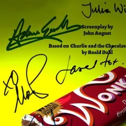 RARE-T Charlie And The Chocolate Factory (2005) Transcript Limited Signature Edition Studio Licensed Custom Frame Limited Edition Frames