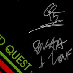 RARE-T A Tribe Called Quest The Low End Theory Alternative Cover Gold LP Limited Signature Edition Studio Licensed Custom Frame
