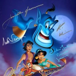 RARE-T Aladdin Promotional Art Limited Signature Edition Studio Licensed Custom Frame Limited Edition Frames