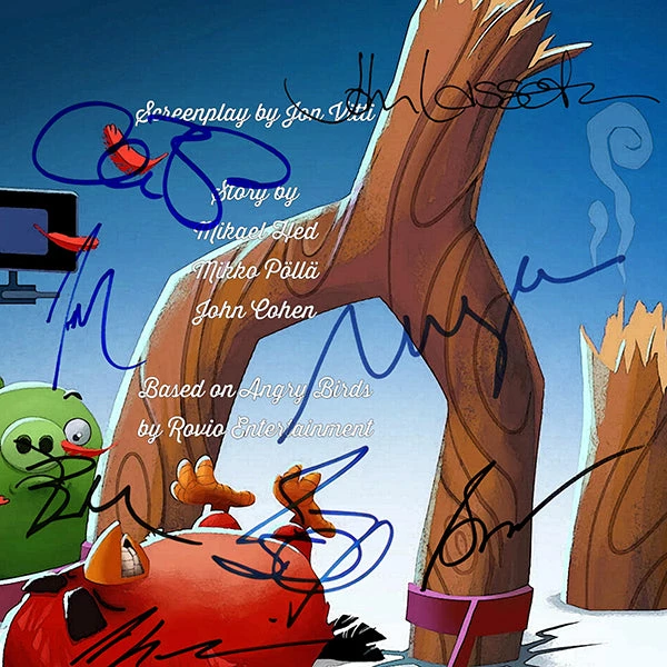 RARE-T Angry Birds Transcript Limited Signature Edition Studio Licensed Custom Frame 4 RARE-T Angry Birds Transcript Limited Signature Edition Studio Licensed Custom Frame