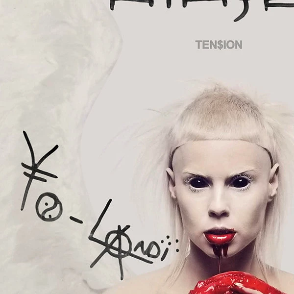 RARE-T Limited Edition Frames Die Antwoord Ten$ion Platinum LP Limited Signature Edition Studio Licensed Custom Frame 3 RARE-T Limited Edition Frames Die Antwoord Ten$ion Platinum LP Limited Signature Edition Studio Licensed Custom Frame