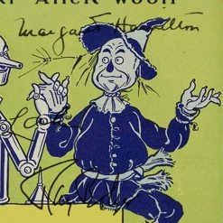 RARE-T Wizard Of Oz 1939 Script Limited Signature Edition Studio Licensed Custom Frame