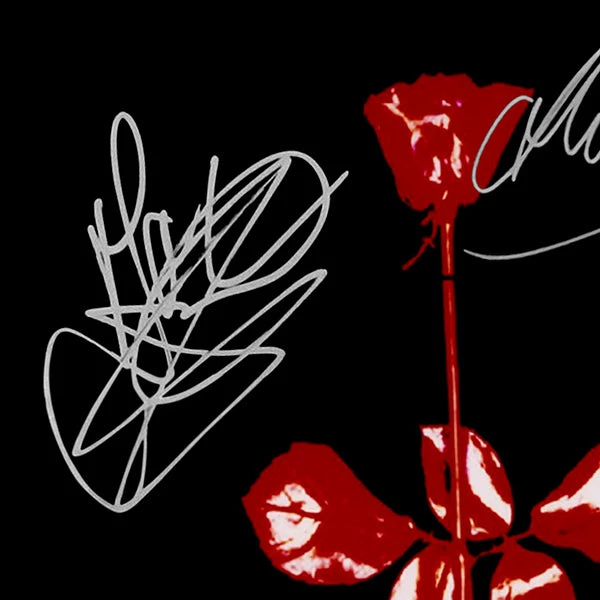 RARE-T Depeche Mode Violator Gold LP Limited Signature Edition Studio Licensed Custom Frame Limited Edition Frames 2 RARE-T Depeche Mode Violator Gold LP Limited Signature Edition Studio Licensed Custom Frame Limited Edition Frames