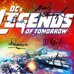 RARE-T DC Legends Of Tomorrow Script Limited Signature Edition Studio Licensed Custom Frame Limited Edition Frames