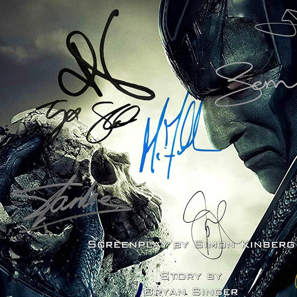 RARE-T X-Men Apocalypse Transcript Limited Signature Edition Studio Licensed Custom Frame Limited Edition Frames 6 RARE-T X-Men Apocalypse Transcript Limited Signature Edition Studio Licensed Custom Frame Limited Edition Frames