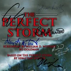 RARE-T The Perfect Storm Transcript Limited Signature Edition Studio Licensed Custom Frame Limited Edition Frames