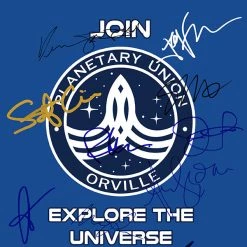 RARE-T The Orville Script Limited Signature Edition Studio Licensed Custom Frame Limited Edition Frames