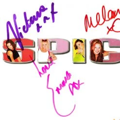 Rare-T Spice Girls - Spice Gold LP Limited Signature Edition Studio Licensed Custom Frame