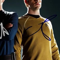 RARE-T Star Trek Into Darkness Spock & Kirk Limited Signature Edition Studio Licensed Photo Custom Frame 11 RARE-T Star Trek Into Darkness Spock & Kirk Limited Signature Edition Studio Licensed Photo Custom Frame