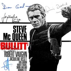 RARE-T Bullitt Mini Poster Limited Signature Edition Studio Licensed Custom Frame