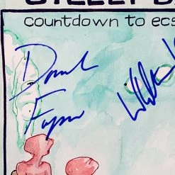 RARE-T Steely Dan Countdown To Ecstasy Platinum LP Limited Signature Edition Studio Licensed Custom Frame