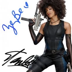 RARE-T Deadpool 2 Domino Limited Signature Edition Studio Licensed Photo Custom Frame Limited Edition Frames 11 RARE-T Deadpool 2 Domino Limited Signature Edition Studio Licensed Photo Custom Frame Limited Edition Frames