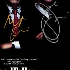 RARE-T Goodfellas Movie Mini Poster Limited Signature Edition Studio Licensed Custom Frame Limited Edition Frames