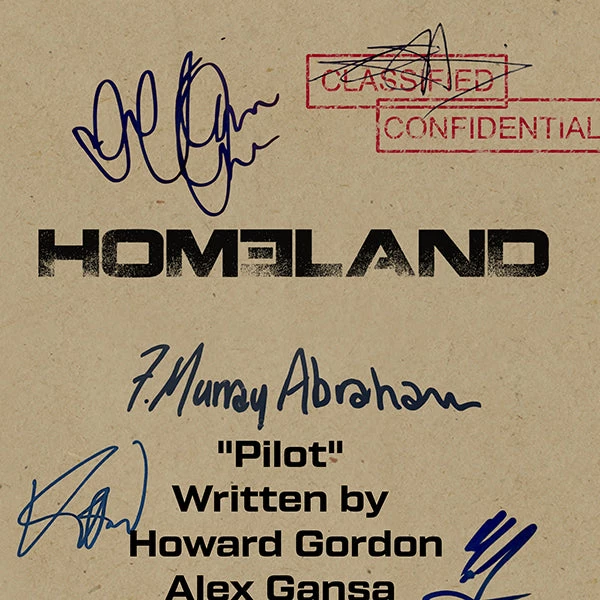 RARE-T Limited Edition Frames Homeland Transcript Limited Signature Edition Studio Licensed Custom Frame 5 RARE-T Limited Edition Frames Homeland Transcript Limited Signature Edition Studio Licensed Custom Frame