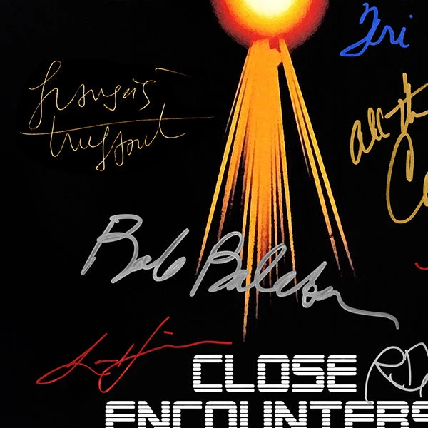 RARE-T Close Encounters Of The Third Kind Script Limited Signature Edition Studio Licensed Custom Frame Limited Edition Frames 5 RARE-T Close Encounters Of The Third Kind Script Limited Signature Edition Studio Licensed Custom Frame Limited Edition Frames