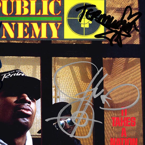 RARE-T Limited Edition Frames Public Enemy - It Takes A Nation Of Millions To Hold Us Back LP Cover Limited Signature Edition Studio Licensed Custom Frame 4 RARE-T Limited Edition Frames Public Enemy - It Takes A Nation Of Millions To Hold Us Back LP Cover Limited Signature Edition Studio Licensed Custom Frame