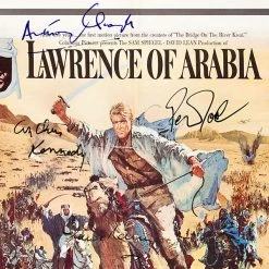 RARE-T Lawrence Of Arabia Mini Poster Limited Signature Edition Studio Licensed Custom Frame 12 RARE-T Lawrence Of Arabia Mini Poster Limited Signature Edition Studio Licensed Custom Frame